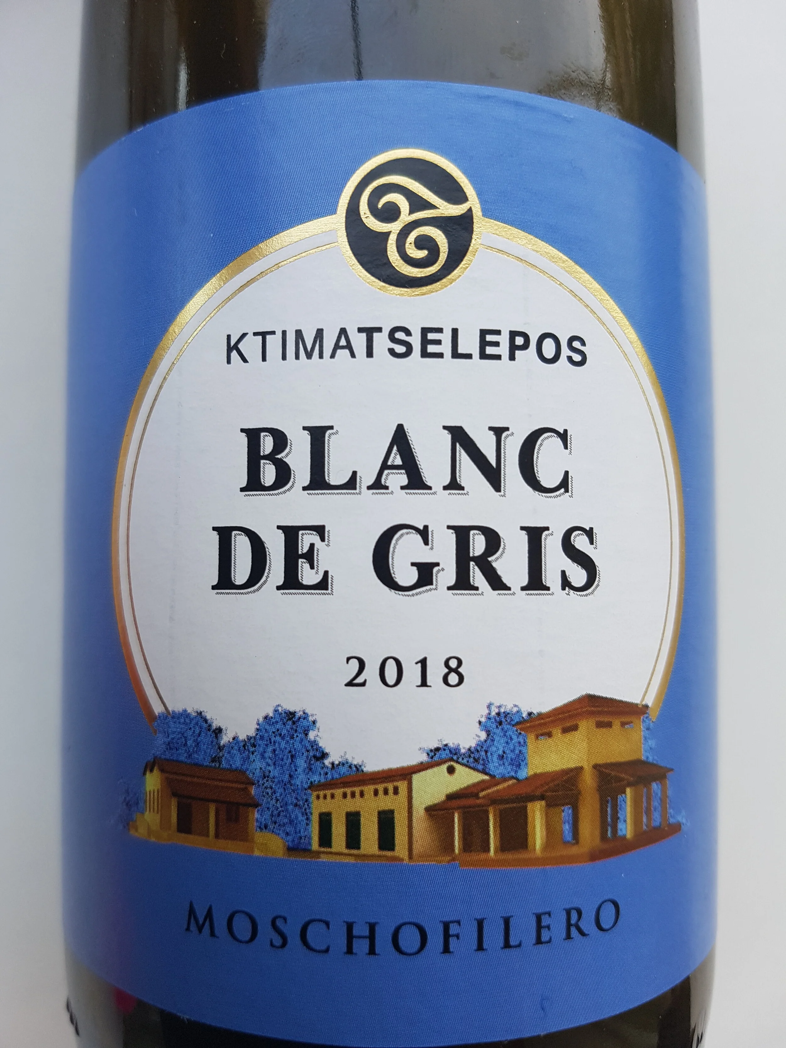 Blanc de Gris 2018, Tselepos Winery — Wine Vein
